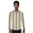 Stripes Brown Shirt : Ditto