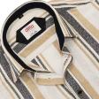 Stripes Brown Shirt : Ditto