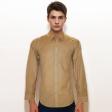 Plain Brown Shirt : Slim