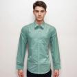 Plain Green Shirt : Slim