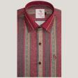 Combination Maroon Shirt : Party
