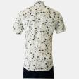Print Cream Shirt : Party