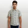 Print Cream Shirt : Party