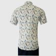 Print Cream Shirt : Party