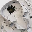 Print Gray Shirt : Party