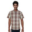 Checks Brown Shirt : Ditto