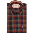 Checks Brown Shirt : Ditto