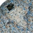 Print Blue Shirt : Party