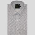 Print Blue Shirt : Party