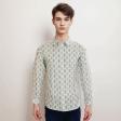 Print Gray Shirt : Party