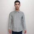 Print Gray Shirt : Party