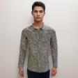 Print Green Shirt : Party