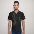 Handpainted Black Shirt : Ditto