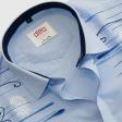Handpainted Blue Shirt : Ditto