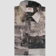 Print Gray Shirt : Ditto