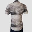 Print Gray Shirt : Ditto
