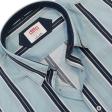 Stripes Blue Shirt : Ditto