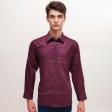 Print Maroon Shirt : Party
