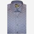 Print Navy Blue Shirt : Party