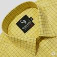 Checks Lemon Shirt : Business