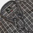 Checks Black Shirt : Business