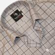 Checks Gray Shirt : Business