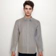 Stripes Light Gray Shirt : Business