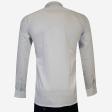 Stripes Light Gray Shirt : Business