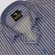 Stripes Dark Blue Shirt : Business