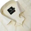 Plain Cream Shirt : Business