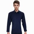 Plain Navy Blue Shirt : Business