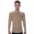 Self Design Pink Shirt : Business