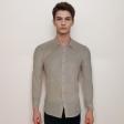 Self Design Pink Shirt : Business
