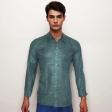 Self Design Green Shirt : Business