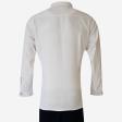 Self Design White Shirt : Business