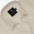 Self Design White Shirt : Business