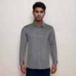 Plain Dark Gray Shirt : Business