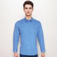 Plain Dark Blue Shirt : Business