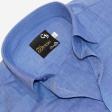 Plain Dark Blue Shirt : Business