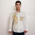 Handpainted White Shirt : Ditto