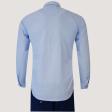 Handpainted Blue Shirt : Ditto
