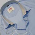 Handpainted Blue Shirt : Ditto