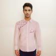 Handpainted Pink Shirt : Ditto