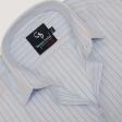 Stripes Blue Shirt : Business