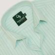 Stripes Green Shirt : Business
