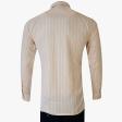 Stripes Peach Shirt : Business