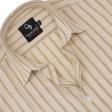 Stripes Fawn Shirt : Business