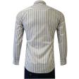Stripes Gray Shirt : Business