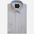 Stripes Blue Shirt : Business