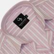 Stripes Pink Shirt : Business
